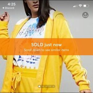 Women’s Plus Size 3X Yellow Sherpa Hoodie